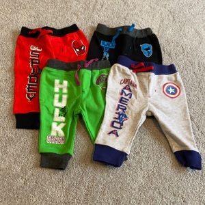 Never worn Marvel pant set!